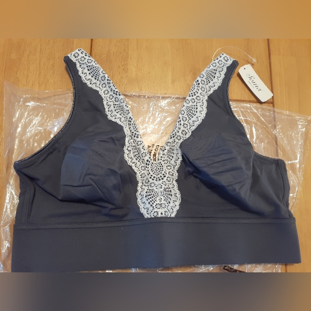 Soma Embraceable wireless unlined Geo lace XL
